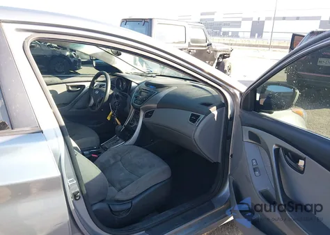 2013 Hyundai Elantra Gls from USA, damaged, VIN KMHDH4AE4DU739037